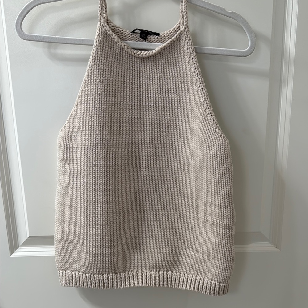 Banana Republic Cream Knit Top